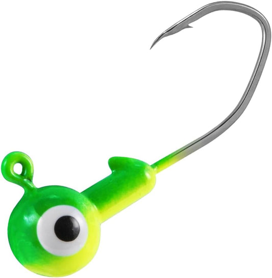 Hammer Head Jigs 1/2 oz Yellow/Green