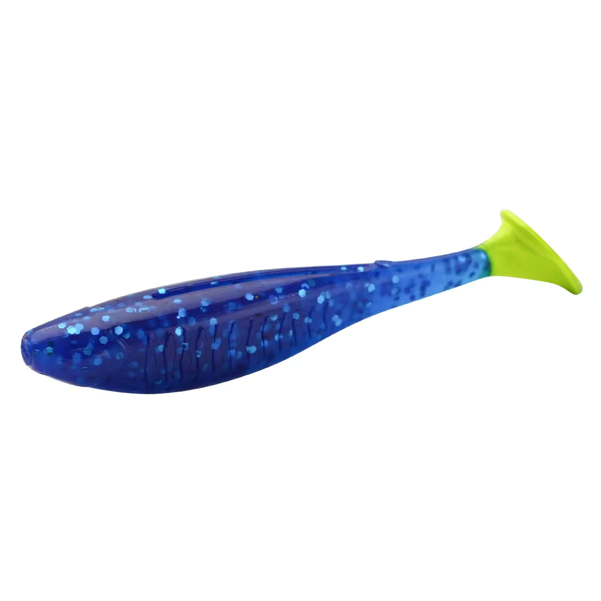 7 pcs paddle tail soft baits 3"