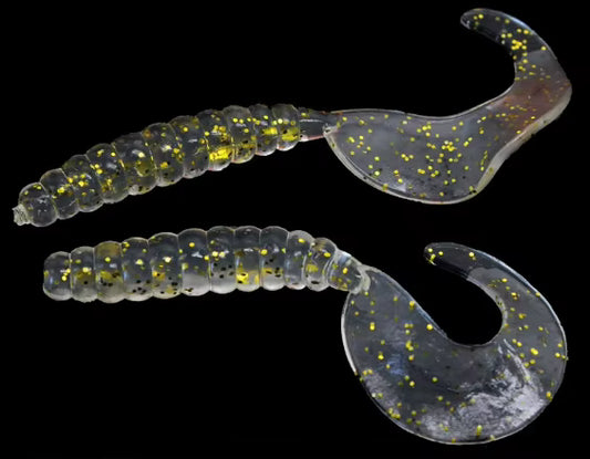 Clear Yellow Funky Tail