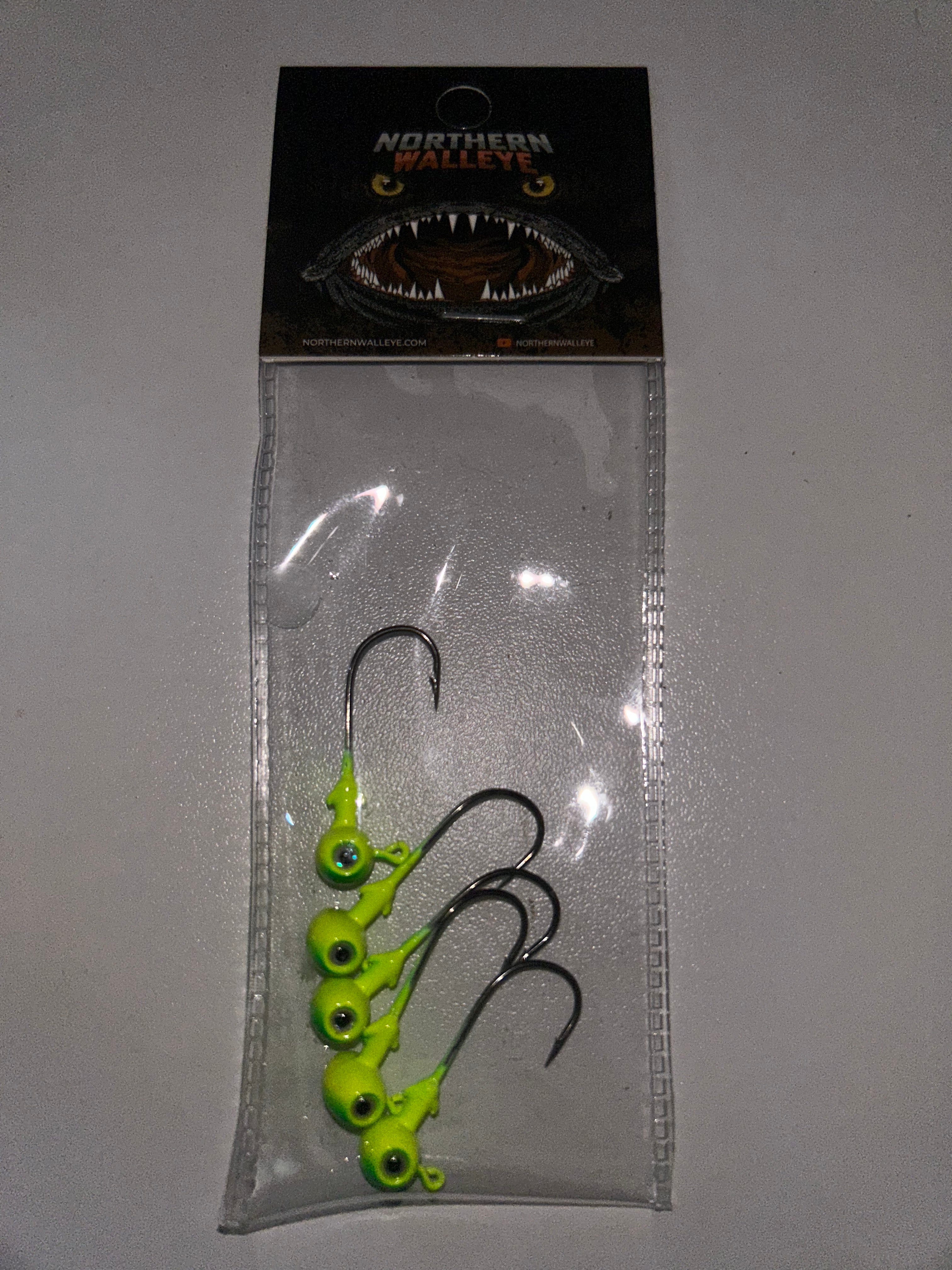 1/8 oz HAMMERHEAD Jigs 5 pcs