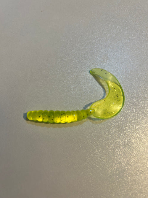 3" Curly tail soft baits 15 pcs