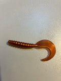 3" Curly tail soft baits 15 pcs