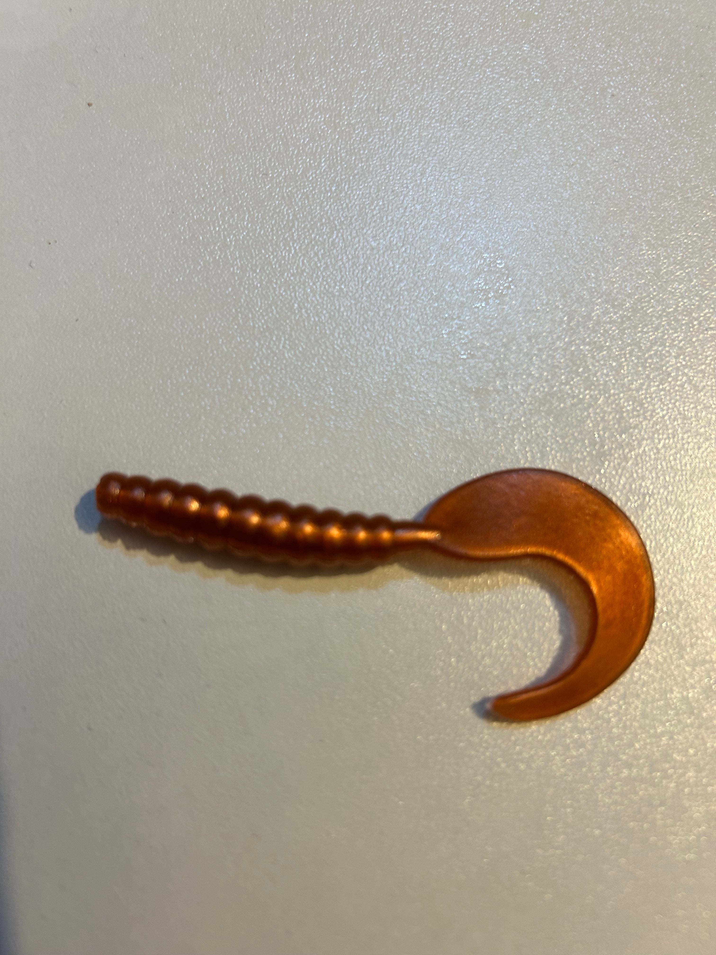 3" Curly tail soft baits 15 pcs