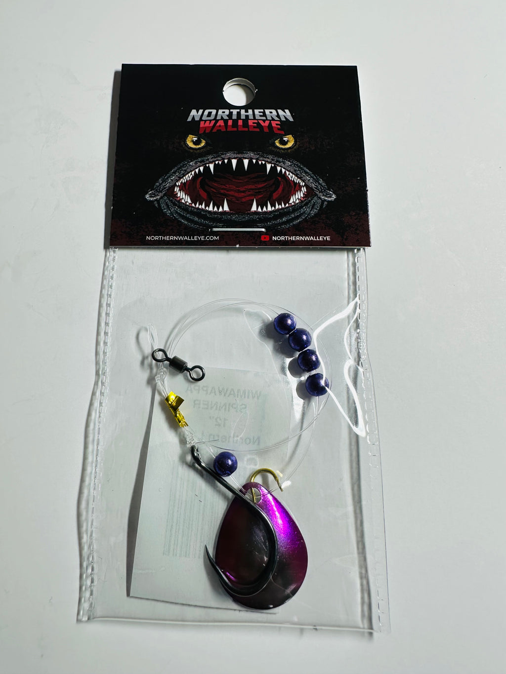 Wimawappa Spinners 12" with 20 lb mono line