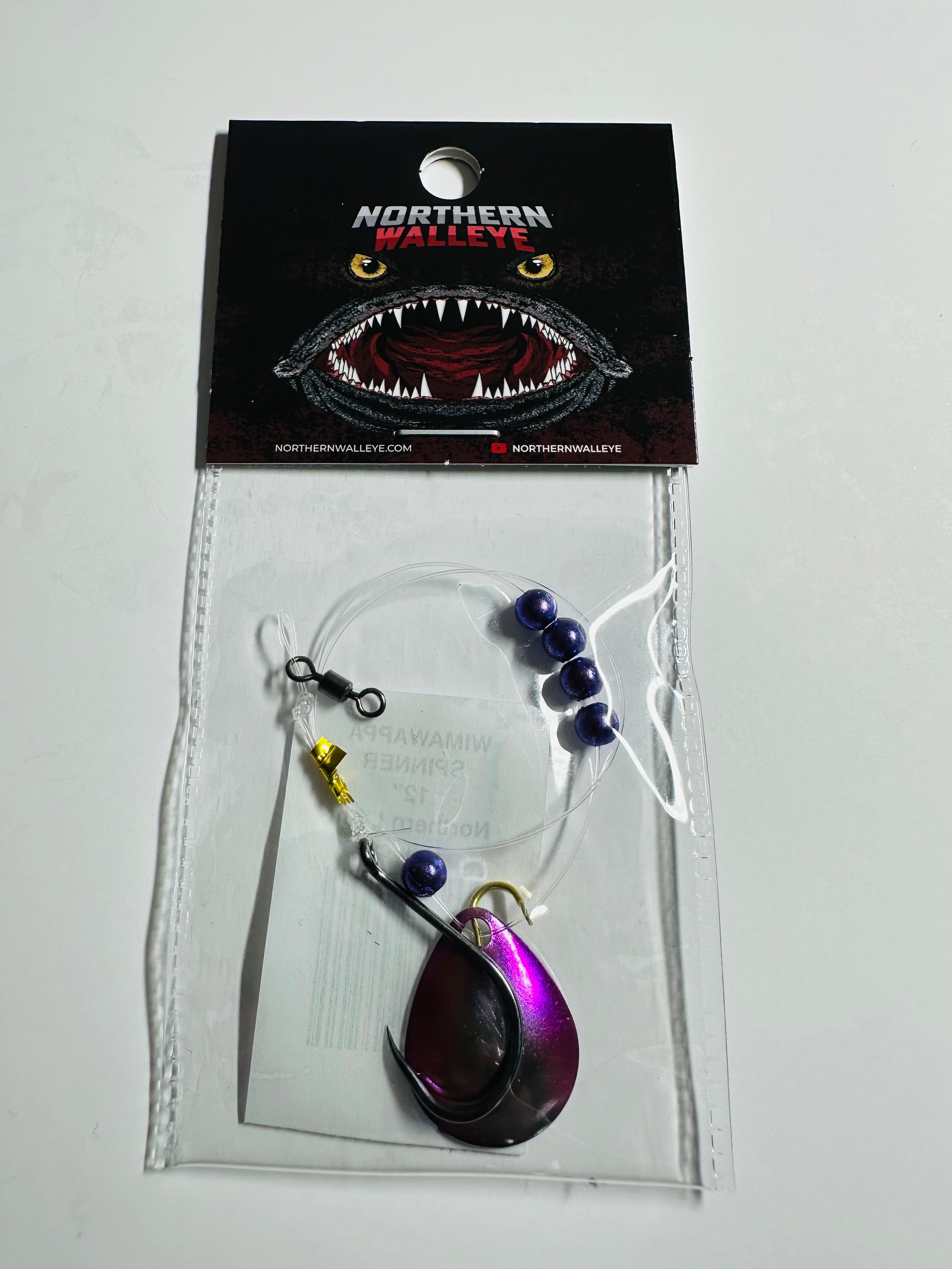 Wimawappa Spinners 12" with 20 lb mono line