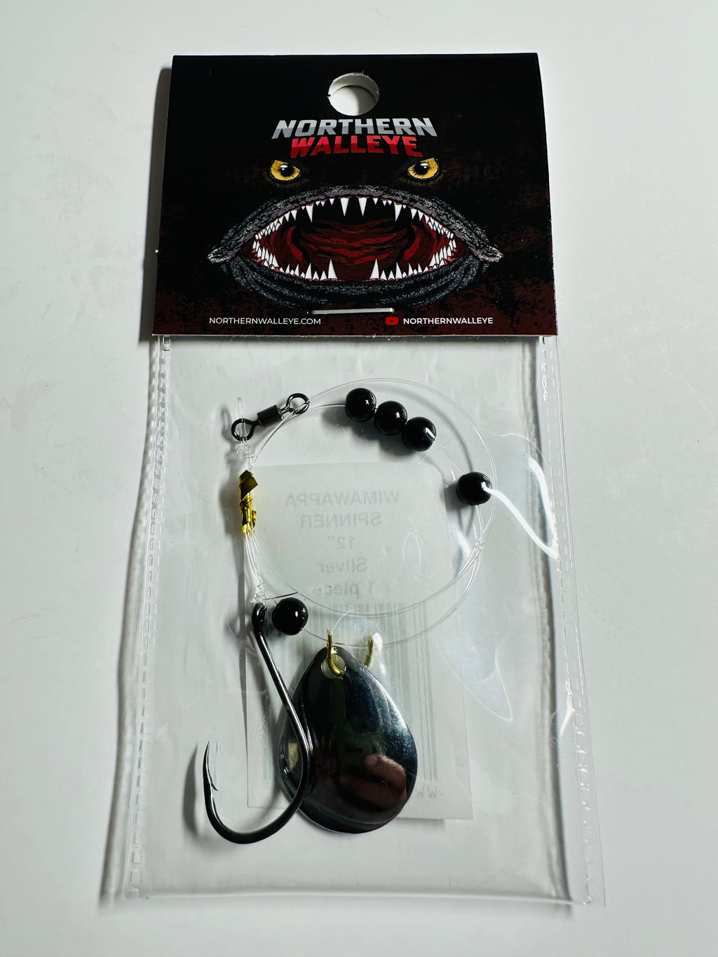Wimawappa Spinners 12" with 20 lb mono line