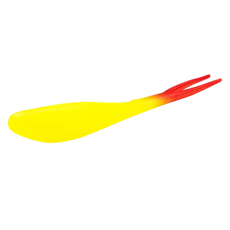 6 pcs Split tail soft bait 3"