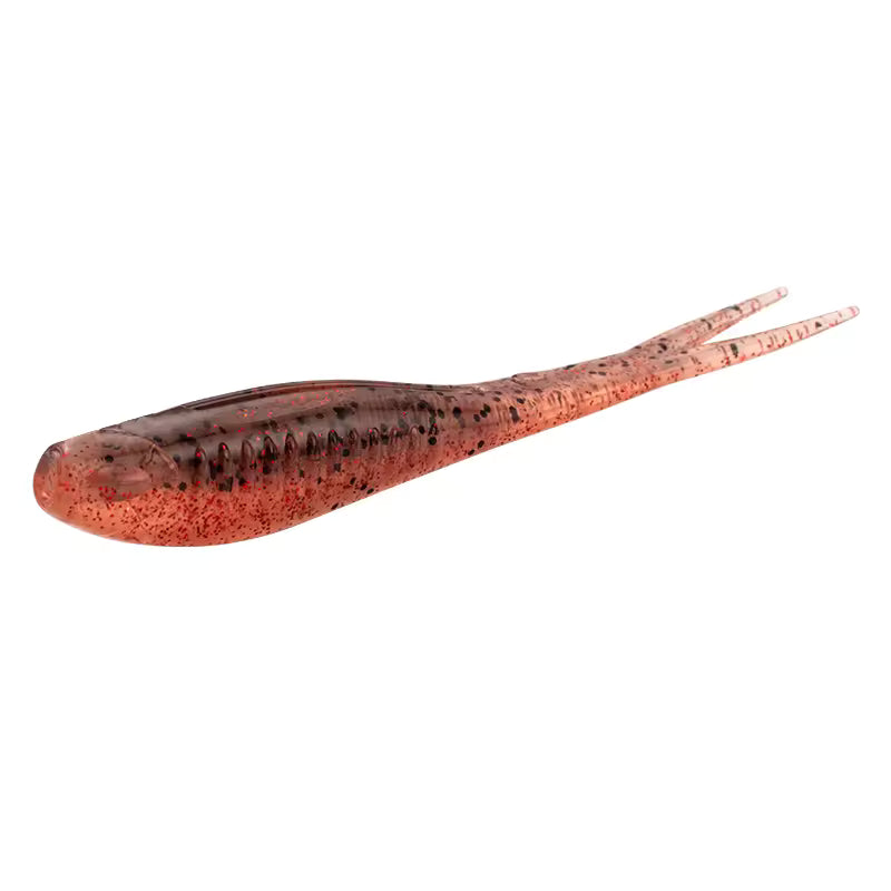 6 pcs Split tail soft bait 3"