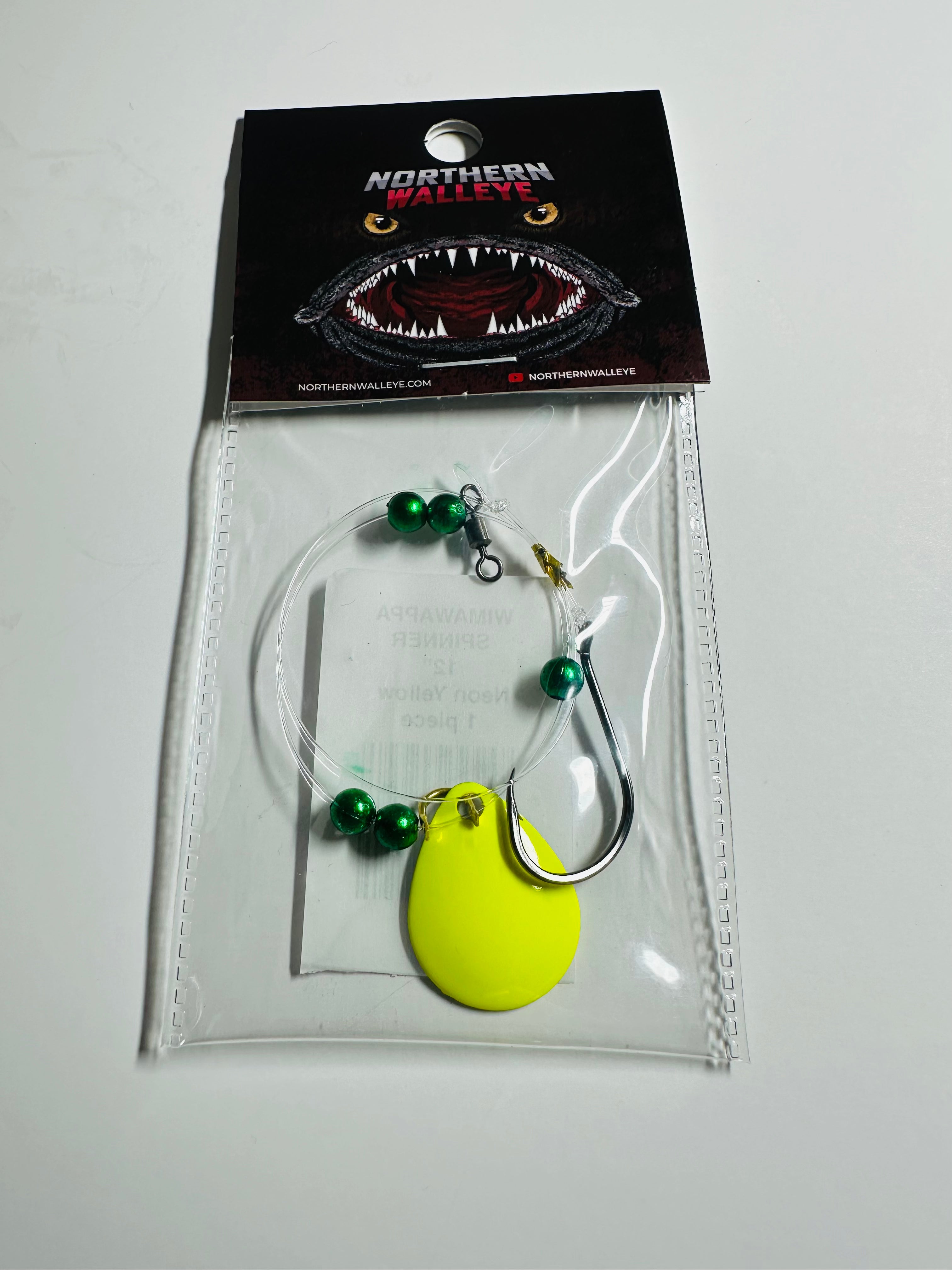 Wimawappa Spinners 12" with 20 lb mono line