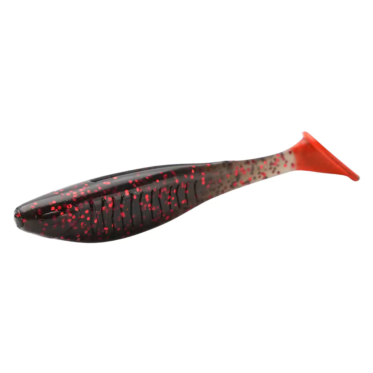 7 pcs paddle tail soft baits 3"
