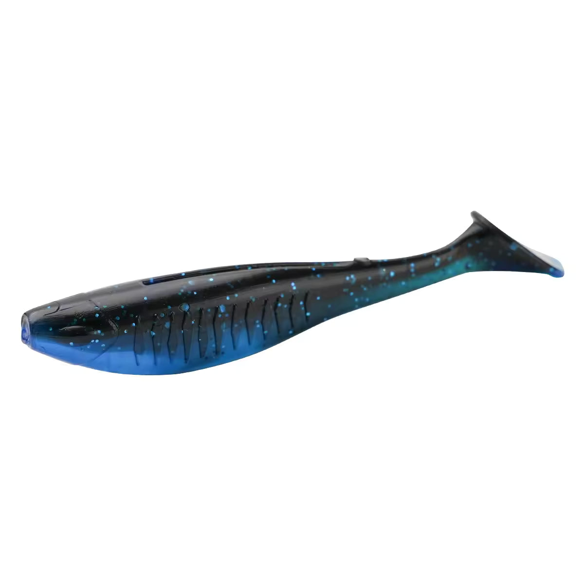 7 pcs paddle tail soft baits 3"
