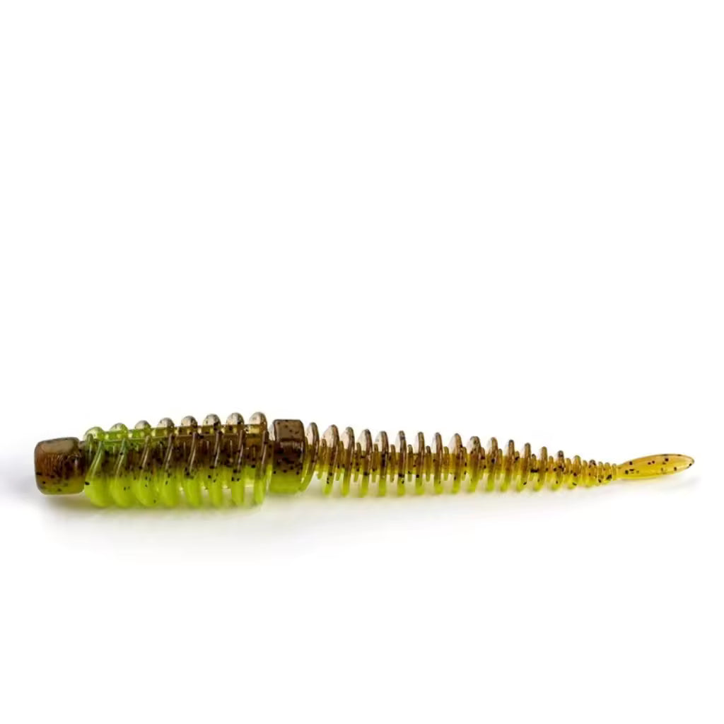 10 pcs pin tail soft bait 3"