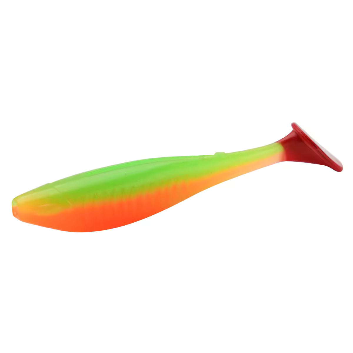 7 pcs paddle tail soft baits 3"
