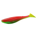 7 pcs paddle tail soft baits 3"