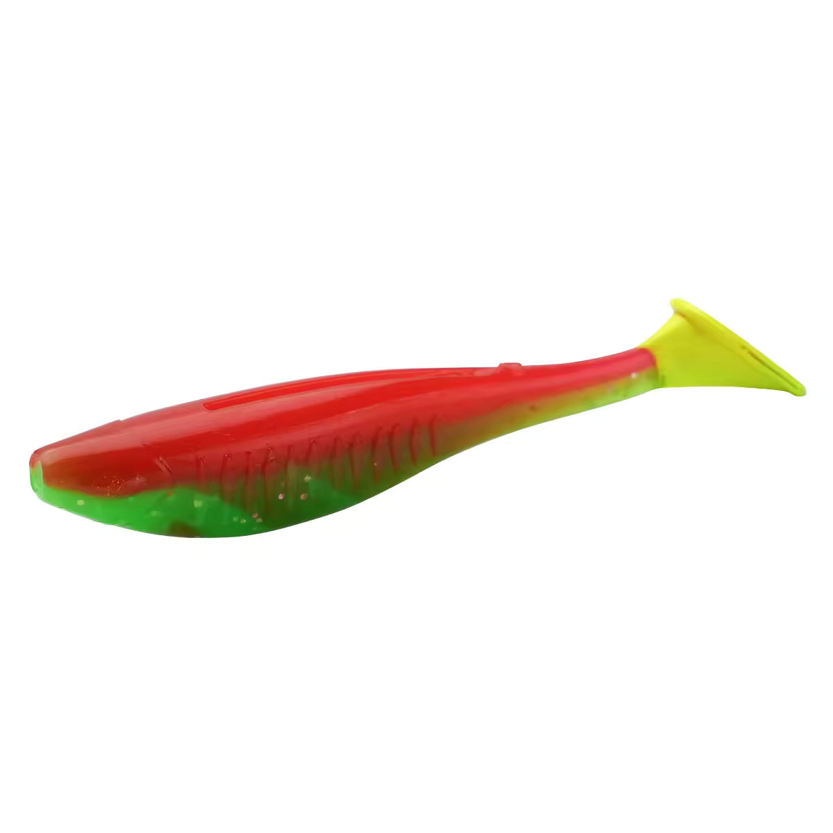 7 pcs paddle tail soft baits 3"