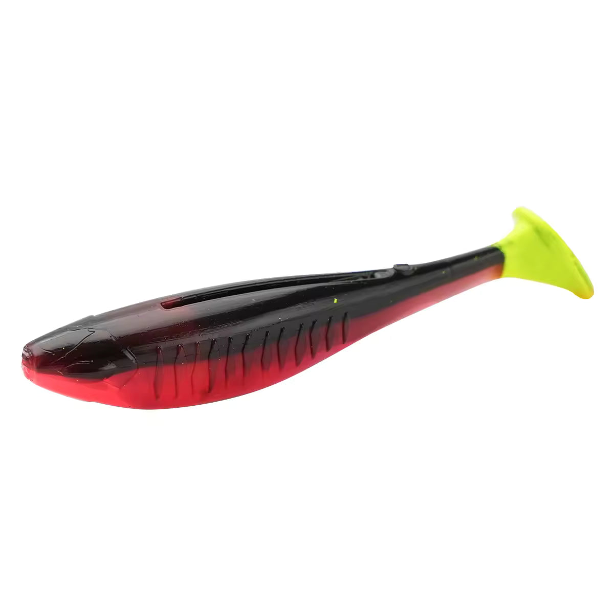 7 pcs paddle tail soft baits 3"