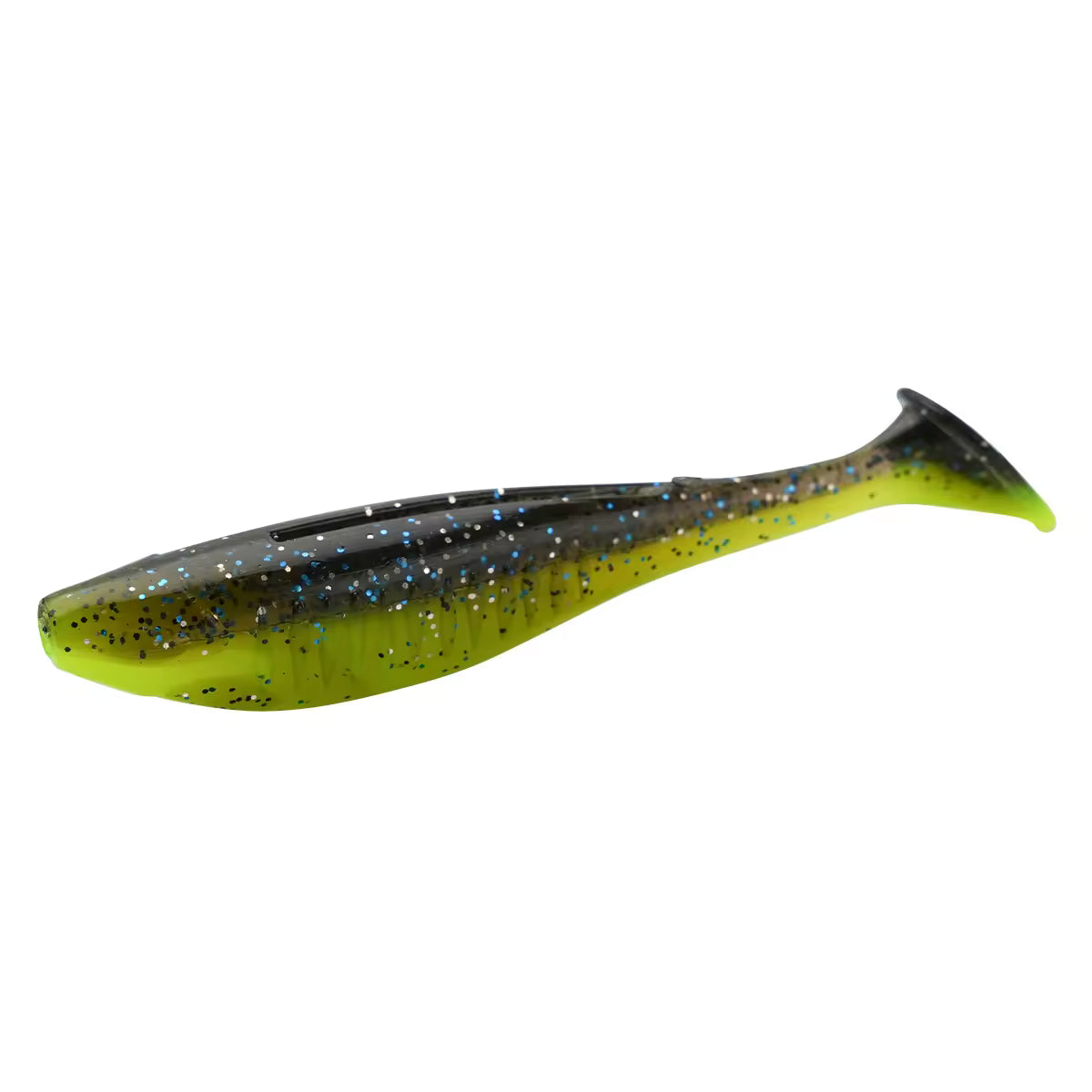 7 pcs paddle tail soft baits 3"